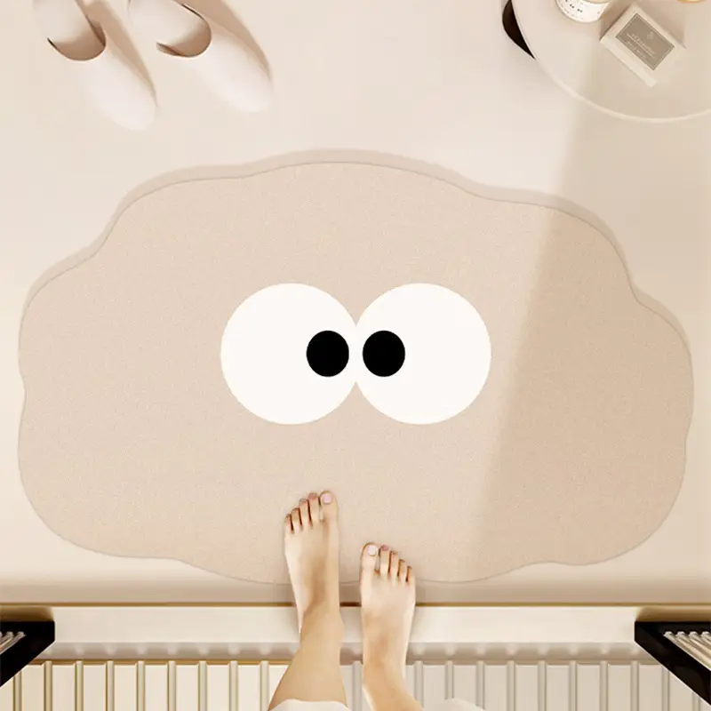 Special Shaped Cartoon Toilet Mat Anti-Slip Absorbent - Image 9