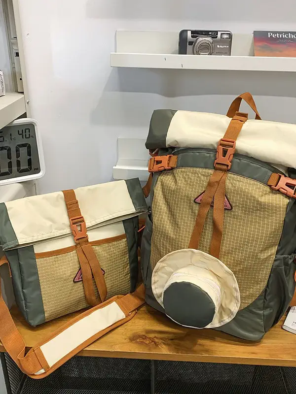 Cross-border Hiking Backpack 2025 Large Capacity Mesh Design - Image 5