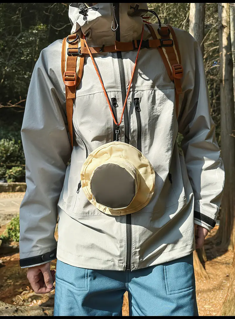 Cross-border Hiking Backpack 2025 Large Capacity Mesh Design — feature 14