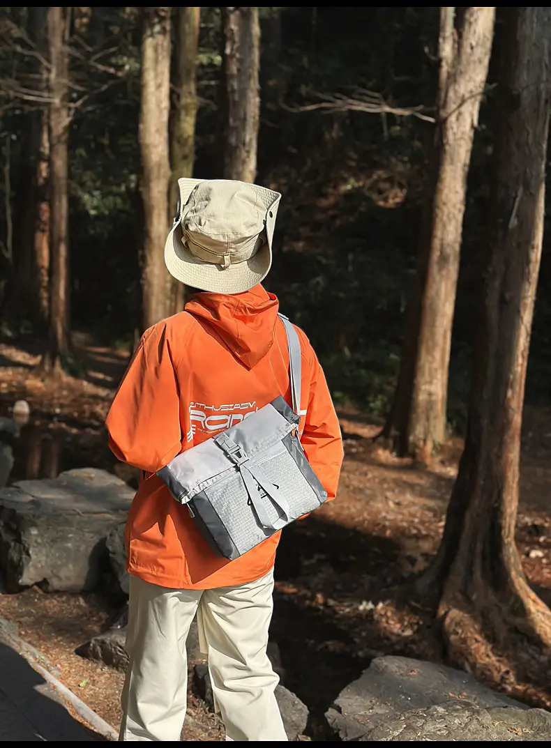 Cross-border Hiking Backpack 2025 Large Capacity Mesh Design — feature 28