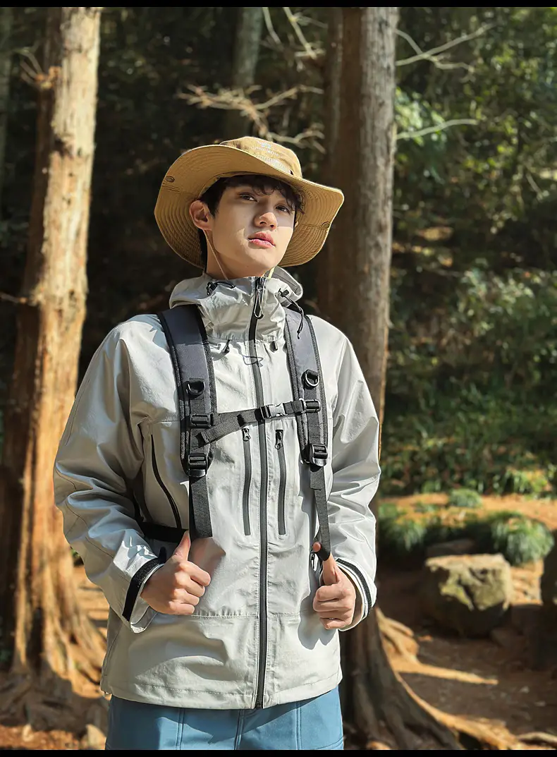 Cross-border Hiking Backpack 2025 Large Capacity Mesh Design — feature 34
