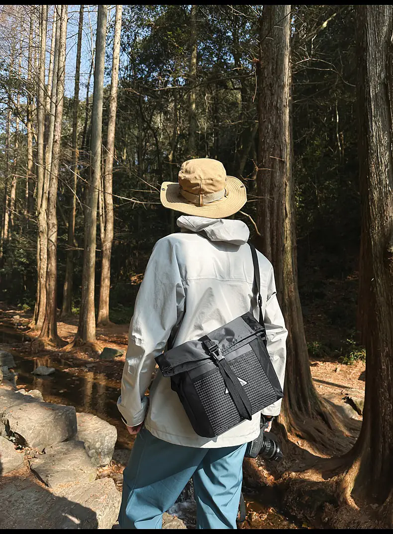 Cross-border Hiking Backpack 2025 Large Capacity Mesh Design — feature 35