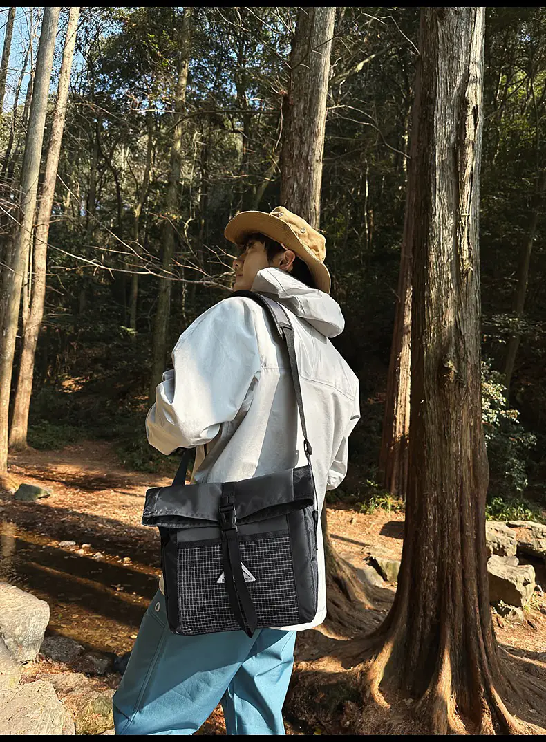 Cross-border Hiking Backpack 2025 Large Capacity Mesh Design — feature 36
