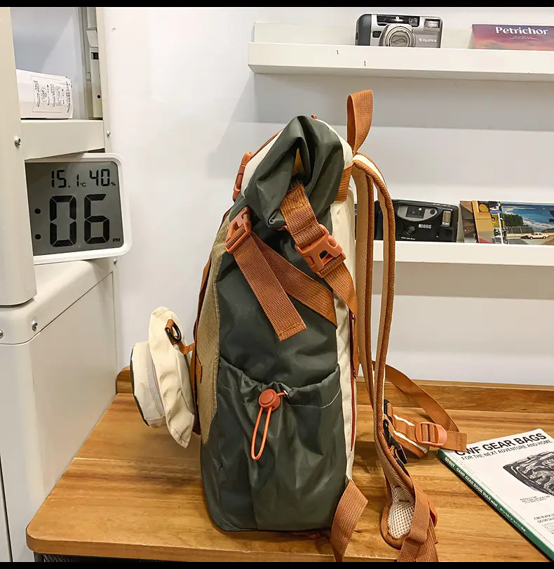 Cross-border Hiking Backpack 2025 Large Capacity Mesh Design — feature 39
