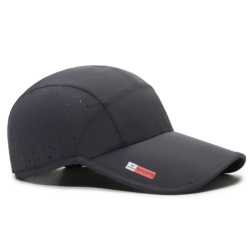 Men's Navy Blue Baseball Cap Sun Hat Quick Dry