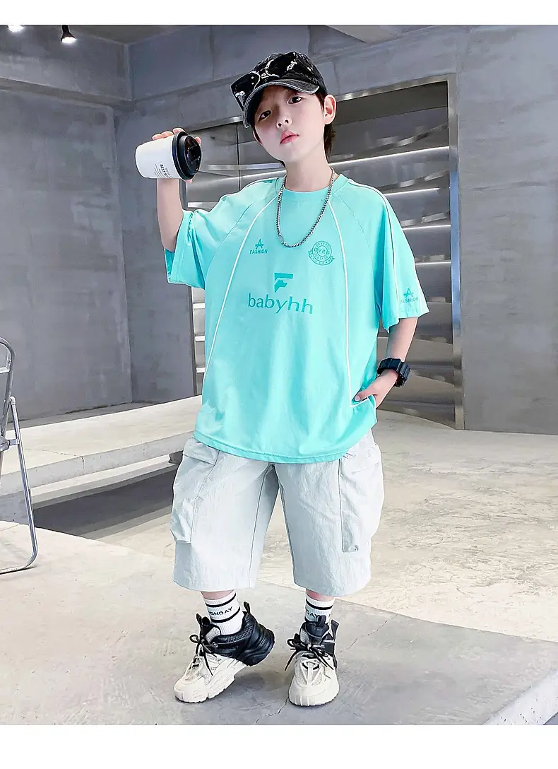 Boys Yellow Dopamine Sports T-Shirt Medium Large — feature 8
