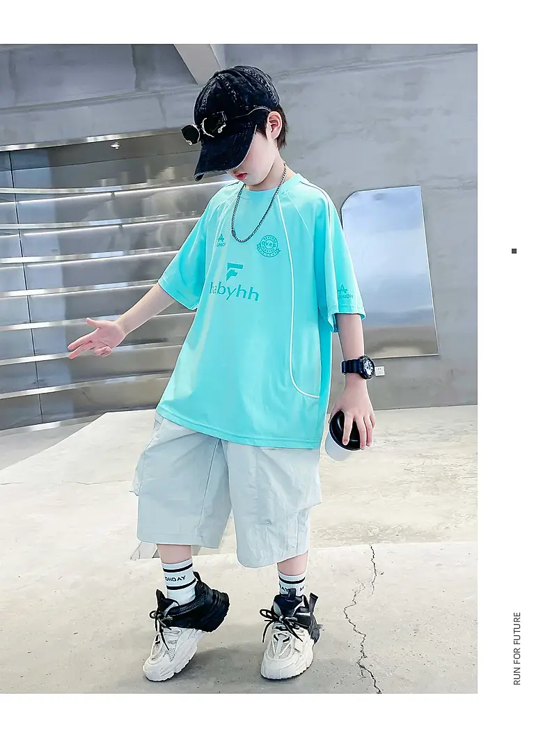 Boys Yellow Dopamine Sports T-Shirt Medium Large — feature 9