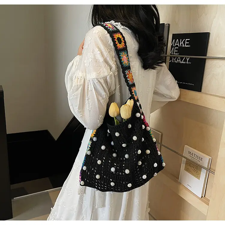 Summer Knitted Cut Out Woven Bag for Women Large Capacity — feature 14