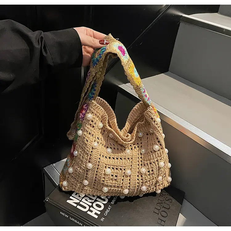 Summer Knitted Cut Out Woven Bag for Women Large Capacity — feature 24