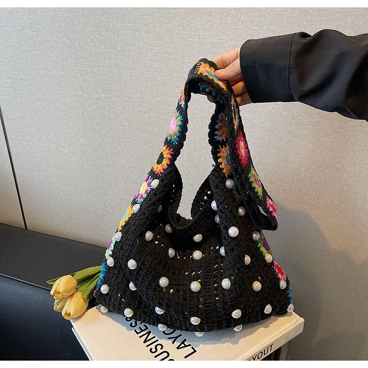 Summer Knitted Cut Out Woven Bag for Women Large Capacity — feature 25