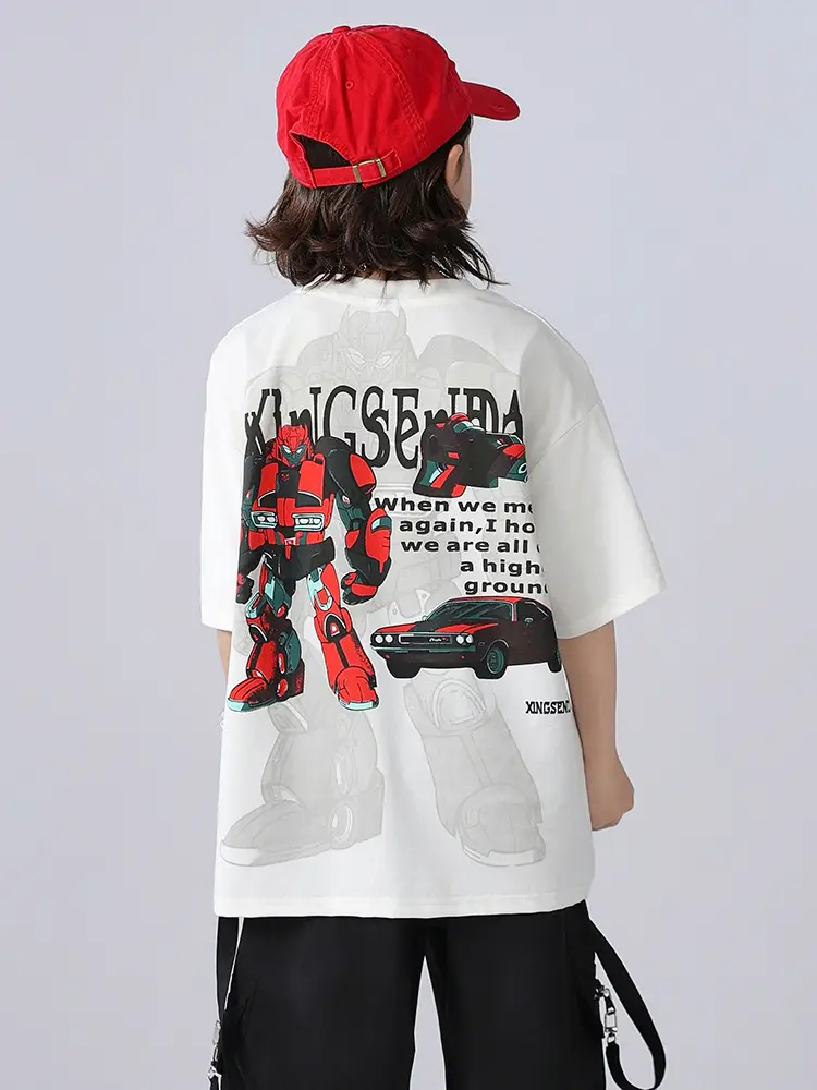 Boys Cotton T-Shirt Summer Wear 2025 Medium Large - Image 2