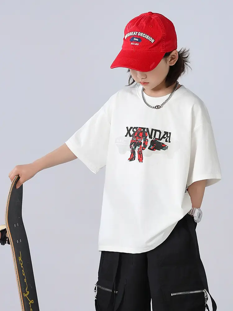 Boys Cotton T-Shirt Summer Wear 2025 Medium Large - Image 6