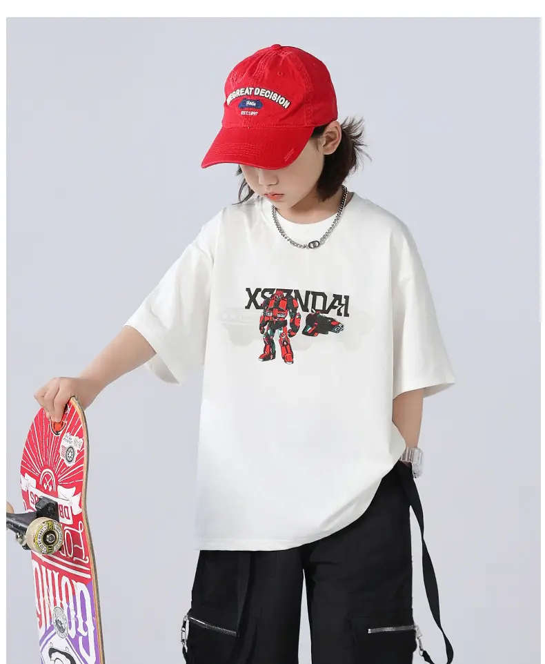 Boys Cotton T-Shirt Summer Wear 2025 Medium Large — feature 10