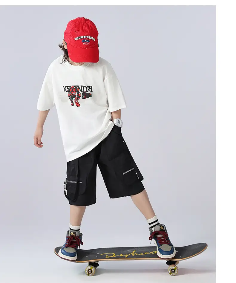 Boys Cotton T-Shirt Summer Wear 2025 Medium Large — feature 12