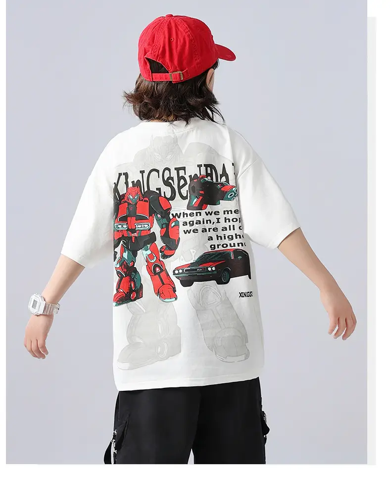Boys Cotton T-Shirt Summer Wear 2025 Medium Large — feature 13