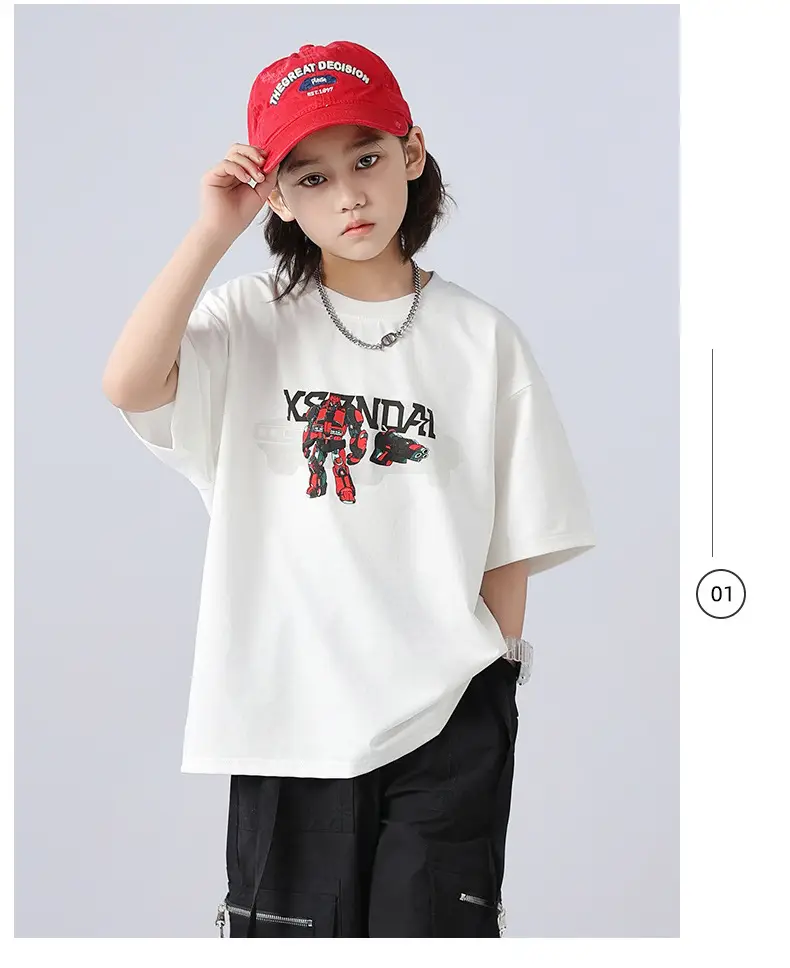 Boys Cotton T-Shirt Summer Wear 2025 Medium Large — feature 14