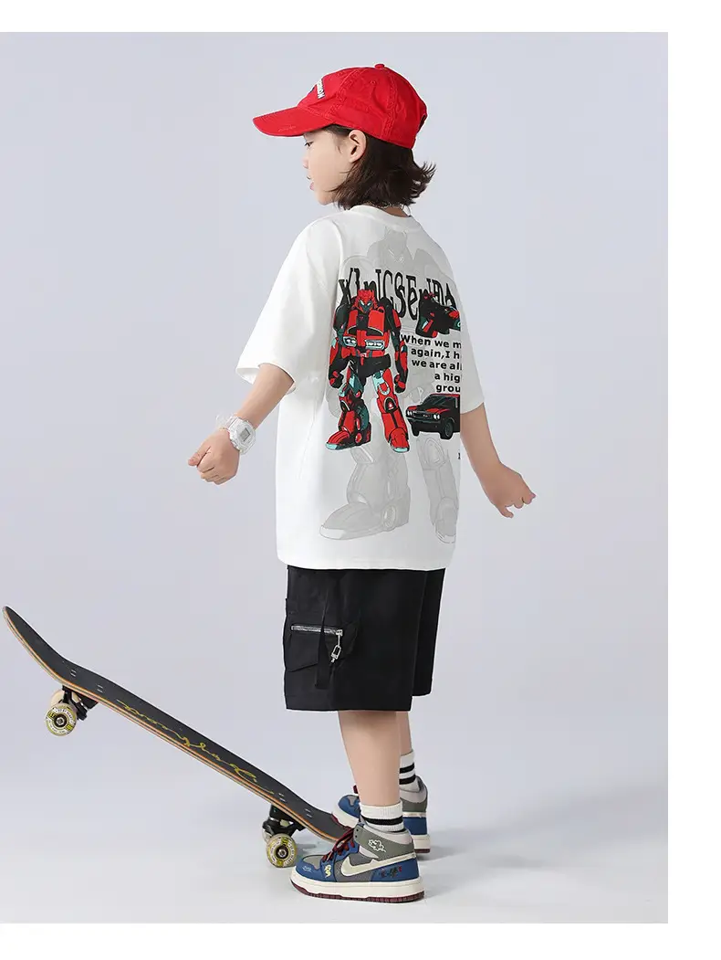 Boys Cotton T-Shirt Summer Wear 2025 Medium Large — feature 16
