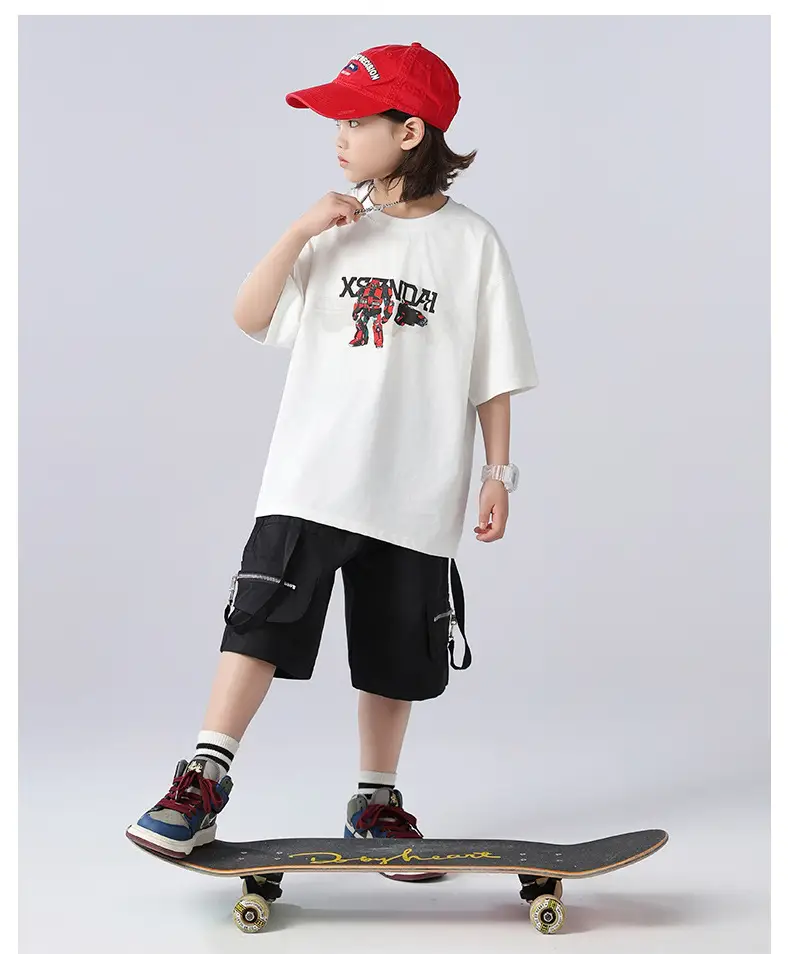 Boys Cotton T-Shirt Summer Wear 2025 Medium Large — feature 17
