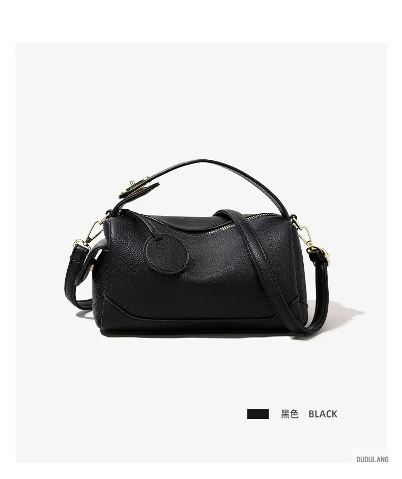 Women's Brown Crossbody Bag with Gold Chain — feature 13
