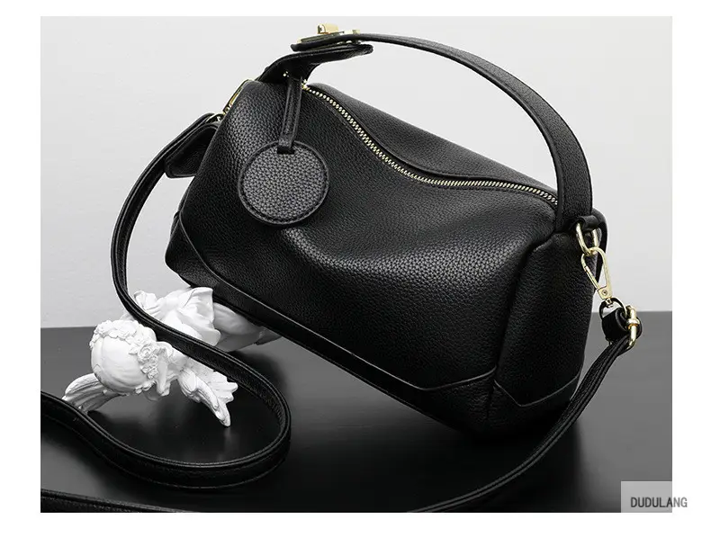 Women's Brown Crossbody Bag with Gold Chain — feature 20
