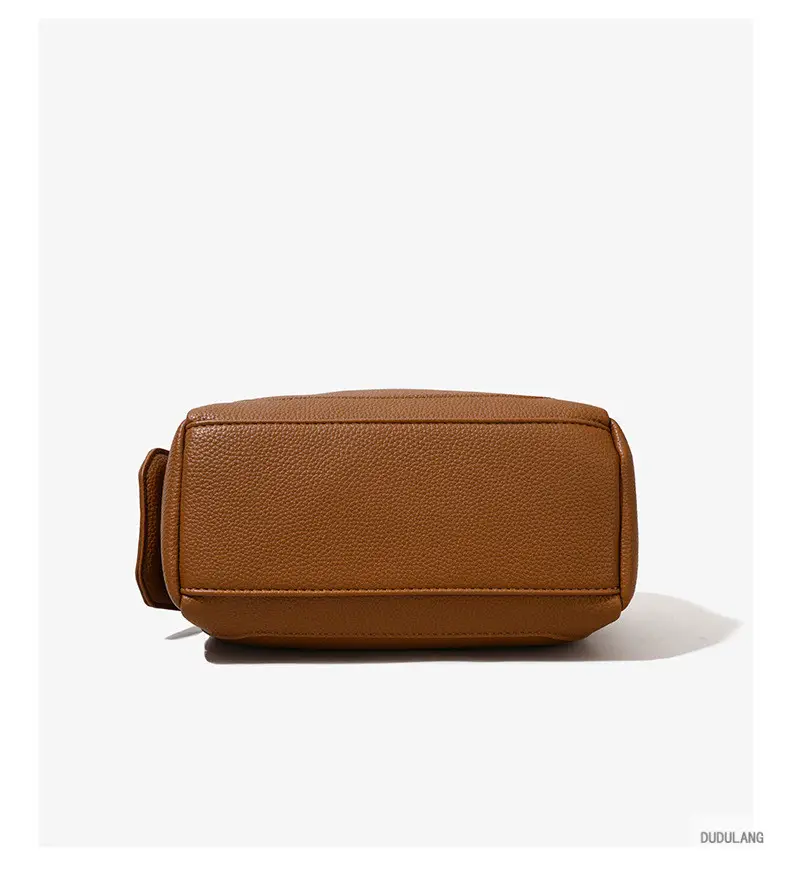 Women's Brown Crossbody Bag with Gold Chain — feature 26