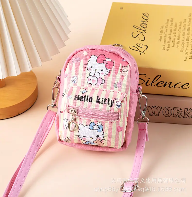 Cute Cartoon Coin Purse for Girls with Belt Shoulder Crossbody — feature 15