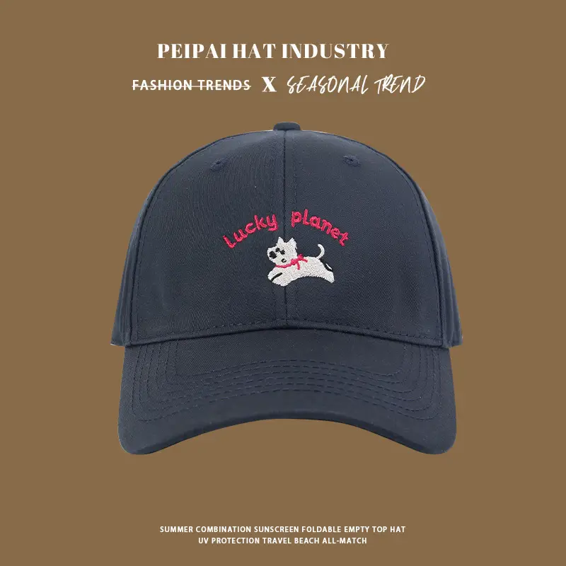 Lucky Planets Puppy Cap Large Navy Blue - Image 7