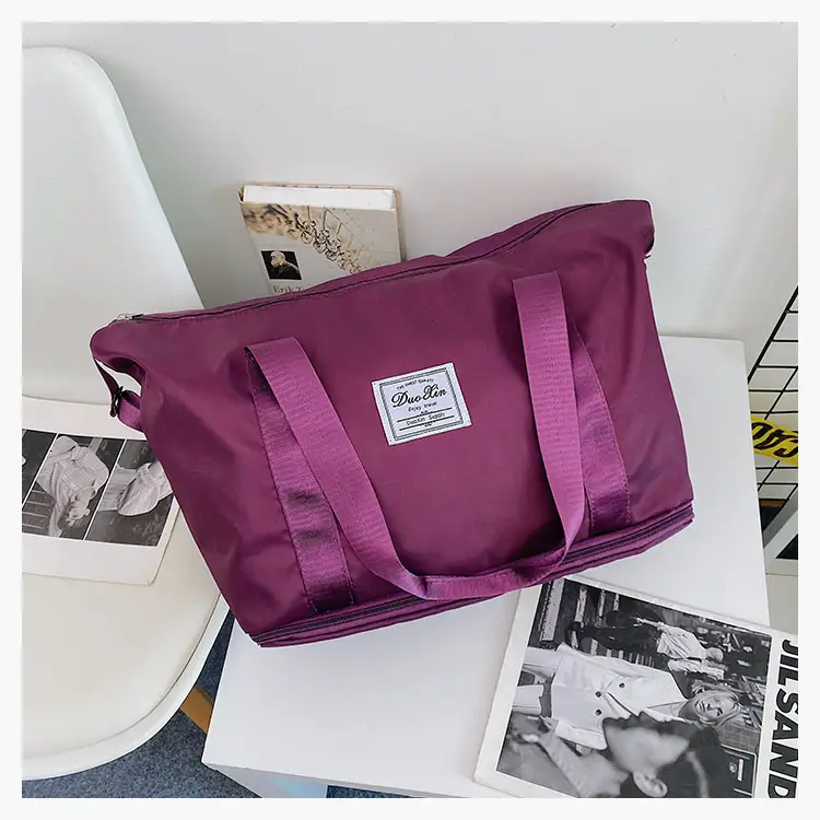 Purple 2025 Travel Bag Large Capacity Women's Sports Bag — feature 22