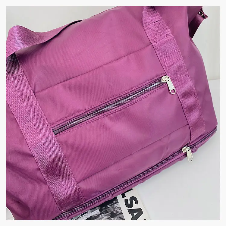 Purple 2025 Travel Bag Large Capacity Women's Sports Bag — feature 29
