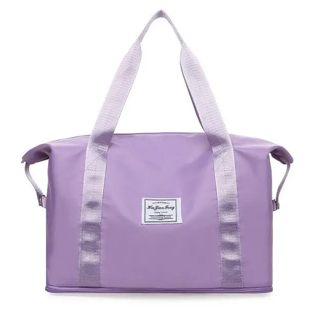 Purple 2025 Travel Bag Large Capacity Women's Sports Bag