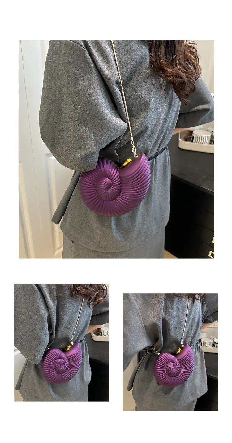 White Spiral Crossbody Bag for Women 2025 — feature 15