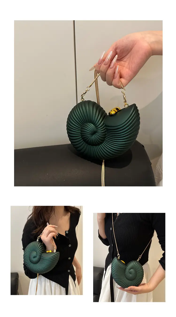 White Spiral Crossbody Bag for Women 2025 — feature 18