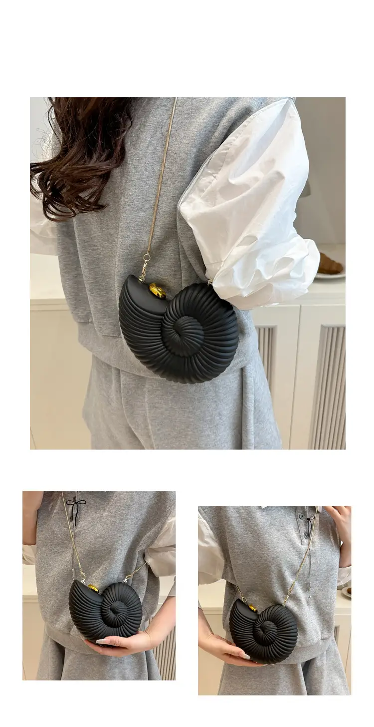White Spiral Crossbody Bag for Women 2025 — feature 19