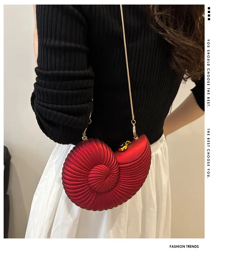 White Spiral Crossbody Bag for Women 2025 — feature 6