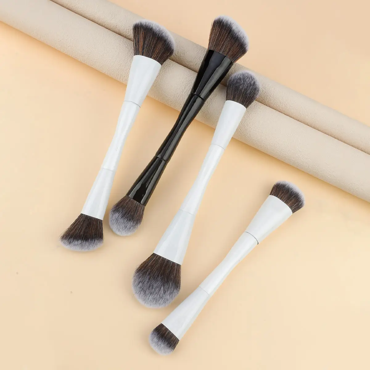 Double-Ended Makeup Brushes for Blush & Contour - Image 6