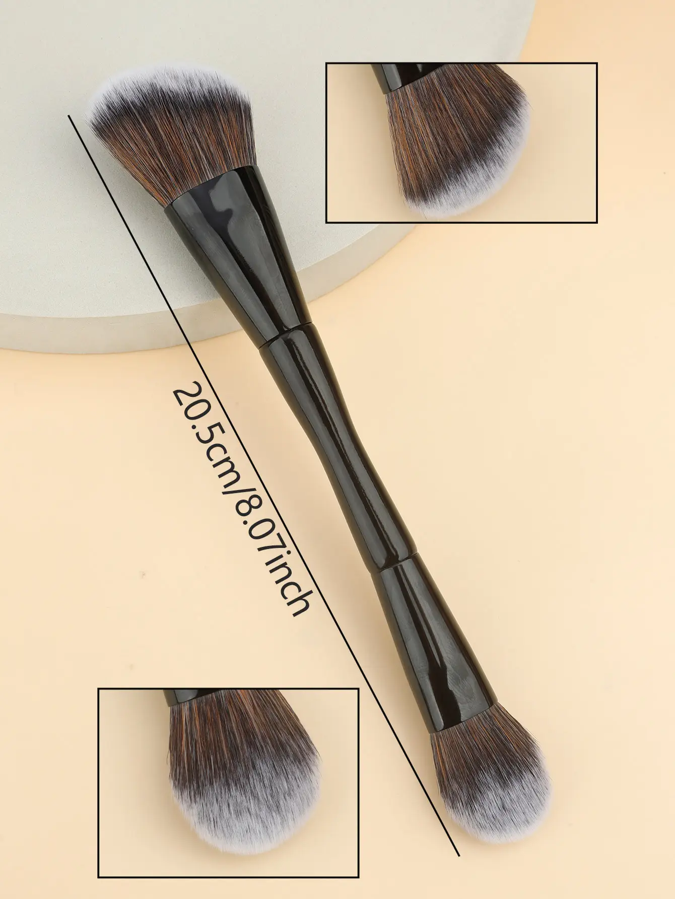 Double-Ended Makeup Brushes for Blush & Contour — feature 6
