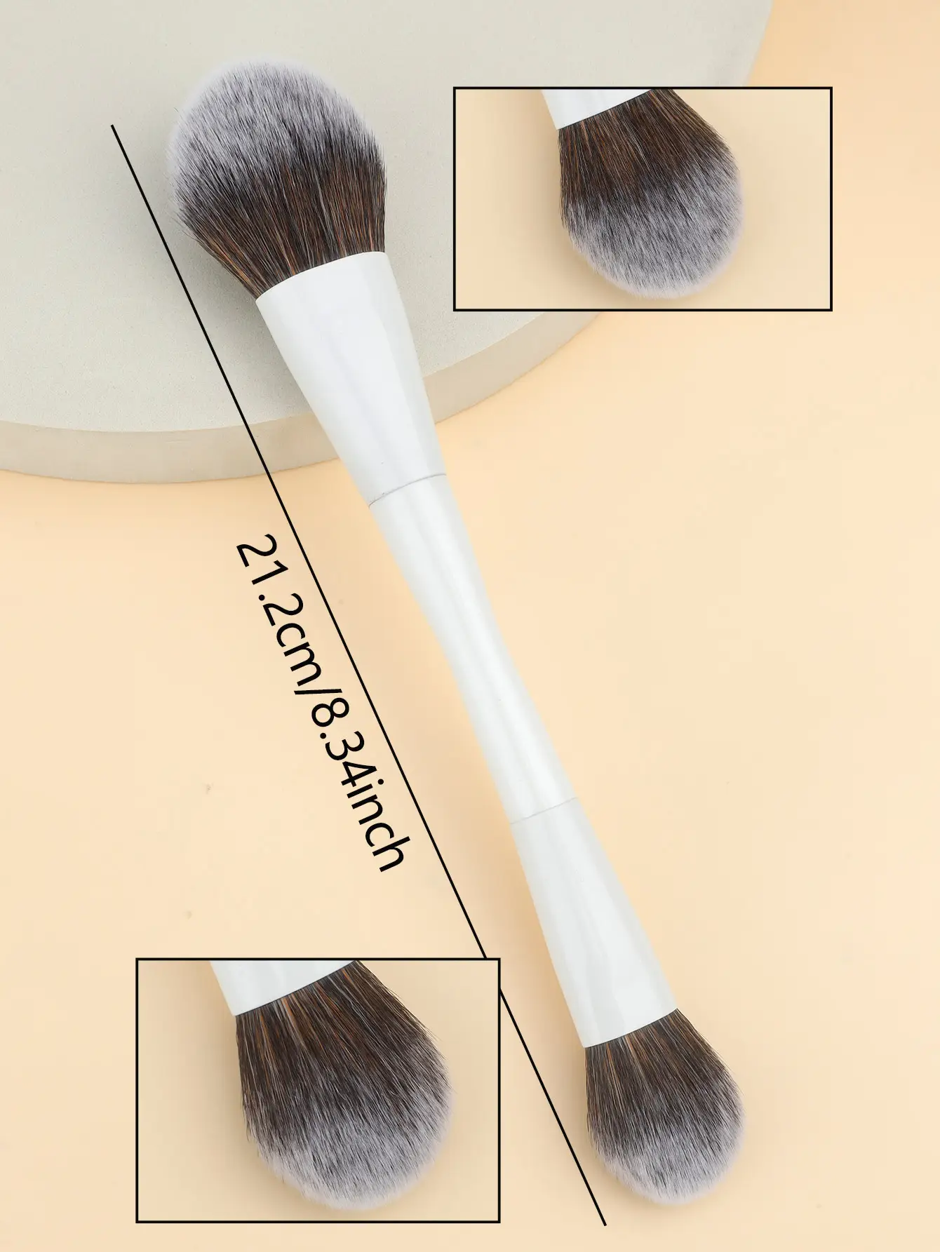 Double-Ended Makeup Brushes for Blush & Contour — feature 7