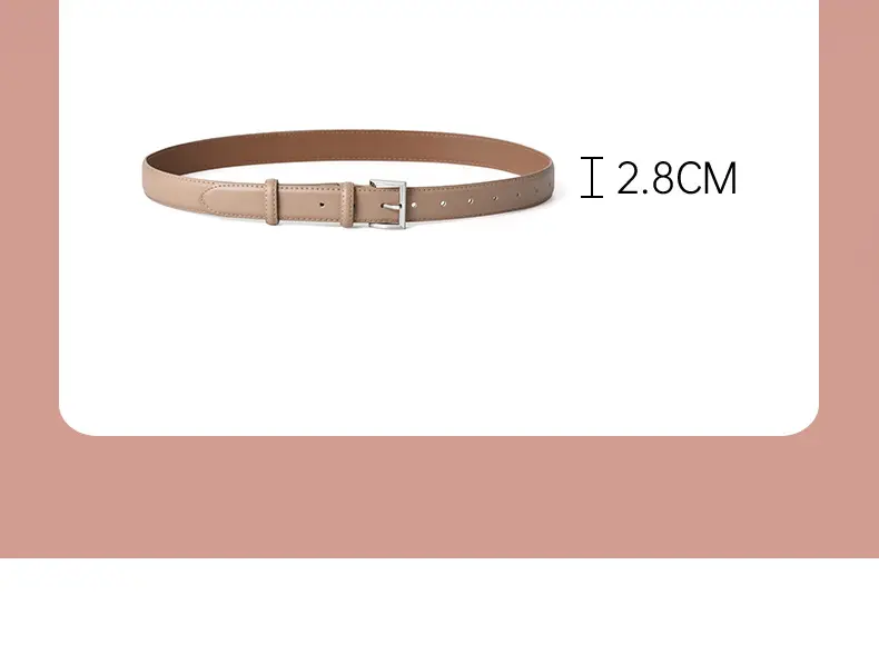 Women's Genuine Leather Waist-Cinching Belt for Jeans & Suits — feature 3