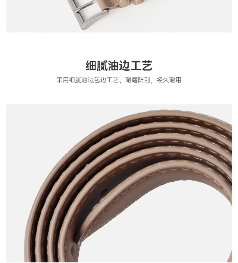 Women's Genuine Leather Waist-Cinching Belt for Jeans & Suits — feature 7
