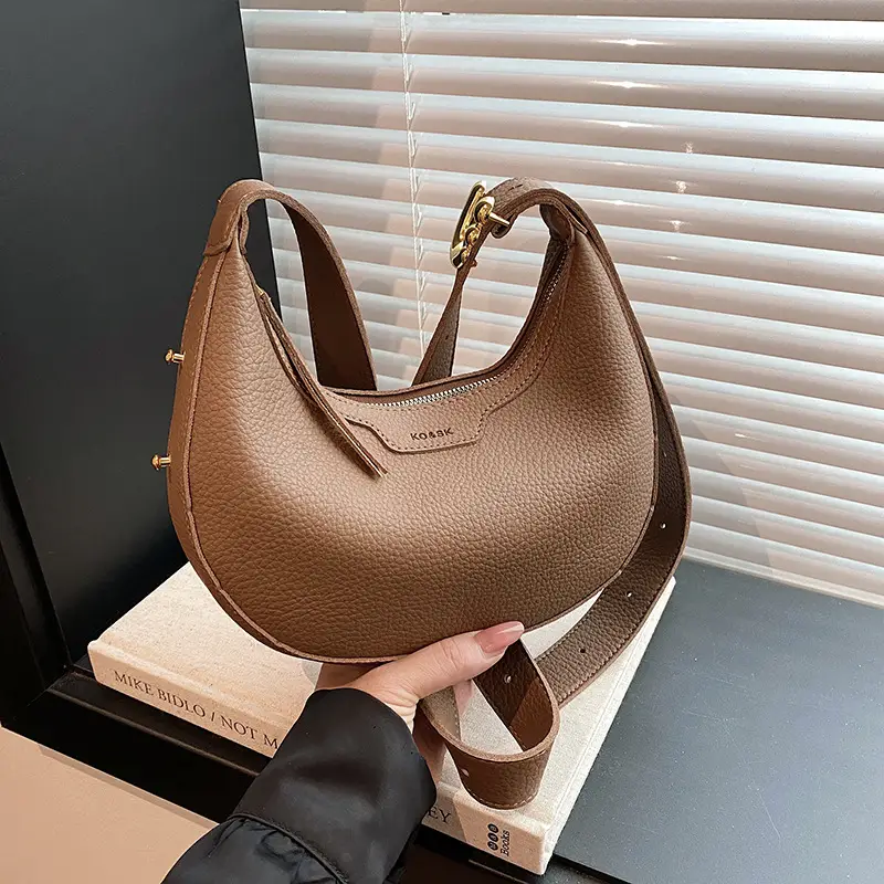 Women's Vintage Brown Crossbody Bag 2025 - Image 4