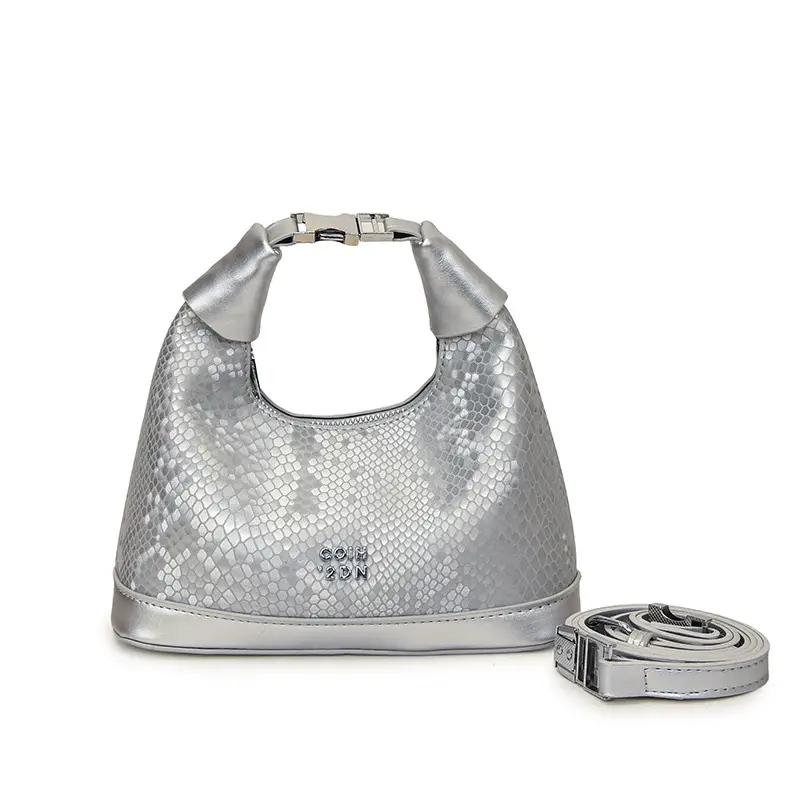 Maroon Snake Pattern Crossbody Bag for Women 2025 - Image 3