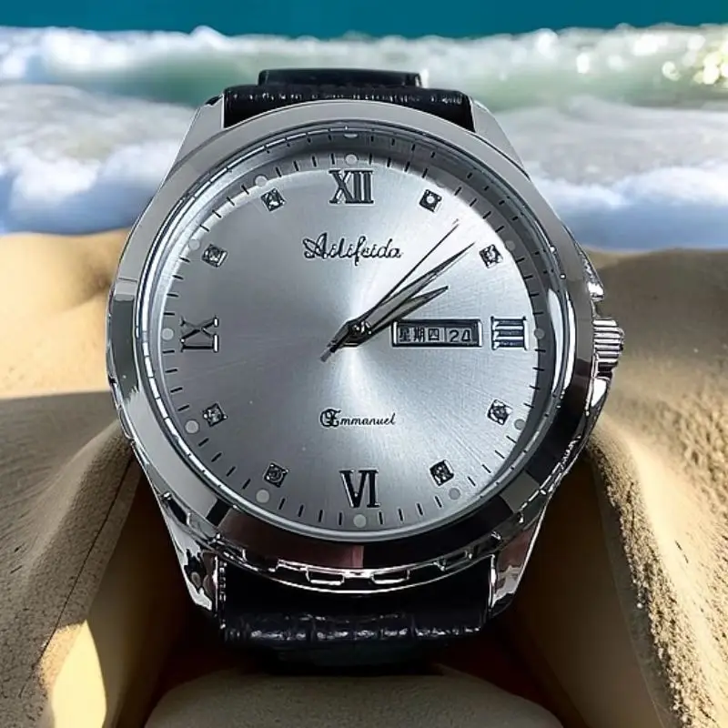 Ailifida Men's Waterproof Luminous Quartz Watch - Image 10