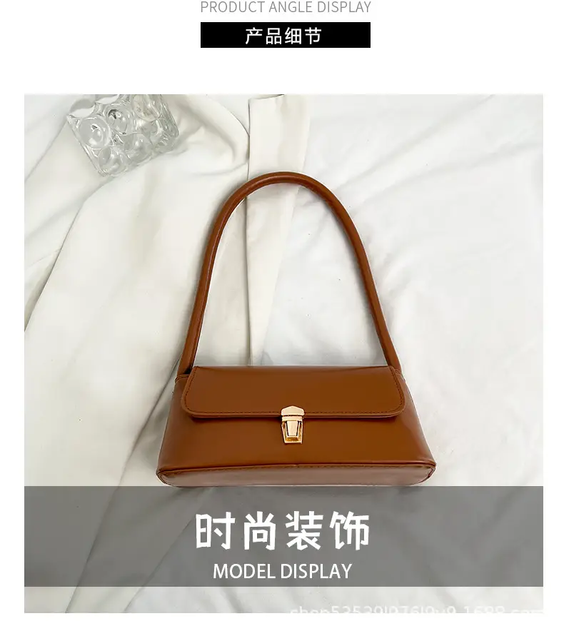 Black Leather Armpit Bag for Women 2025 — feature 4