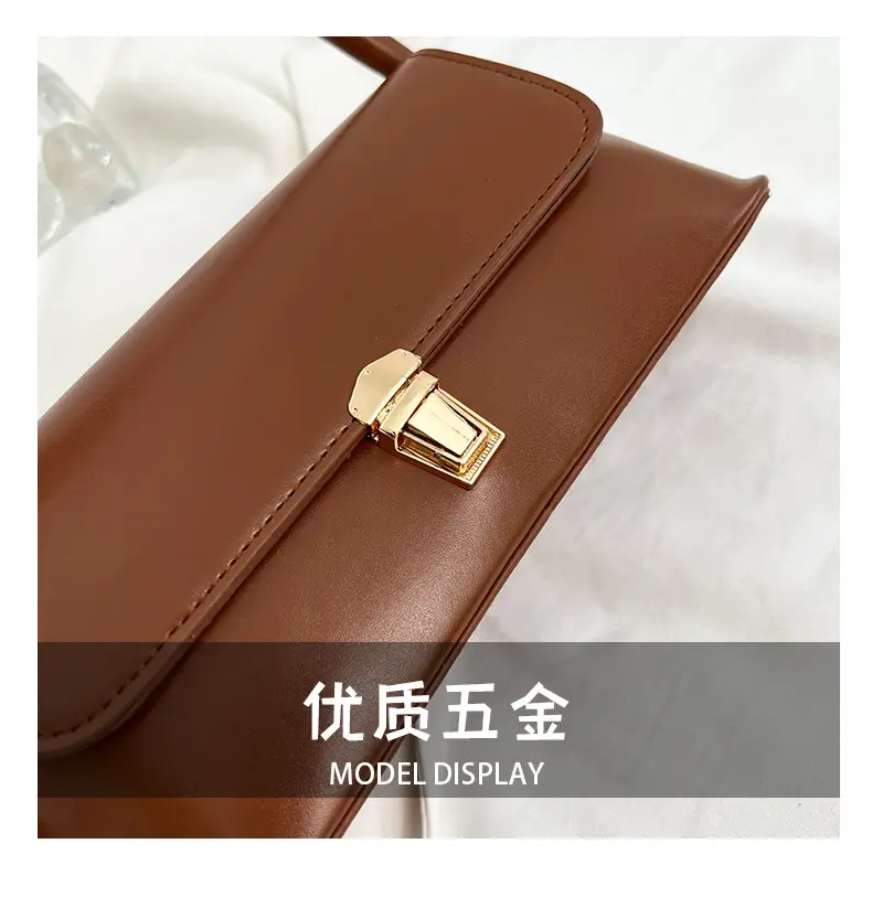 Black Leather Armpit Bag for Women 2025 — feature 7