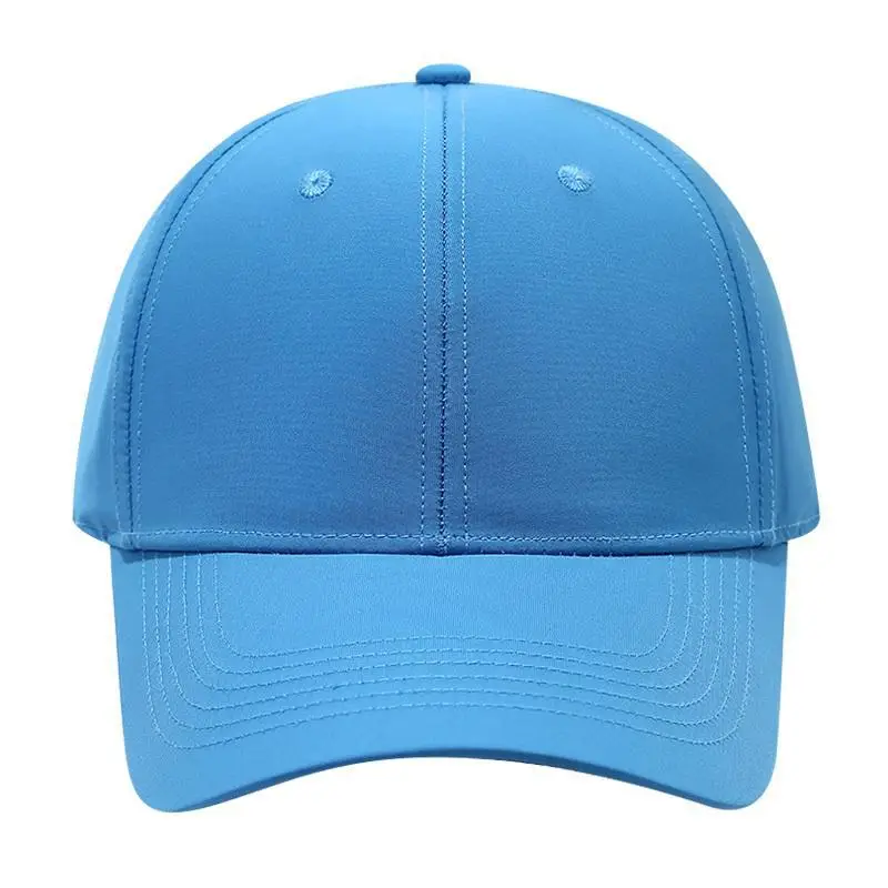 Men Black Baseball Cap Summer Breathable High-End - Image 14