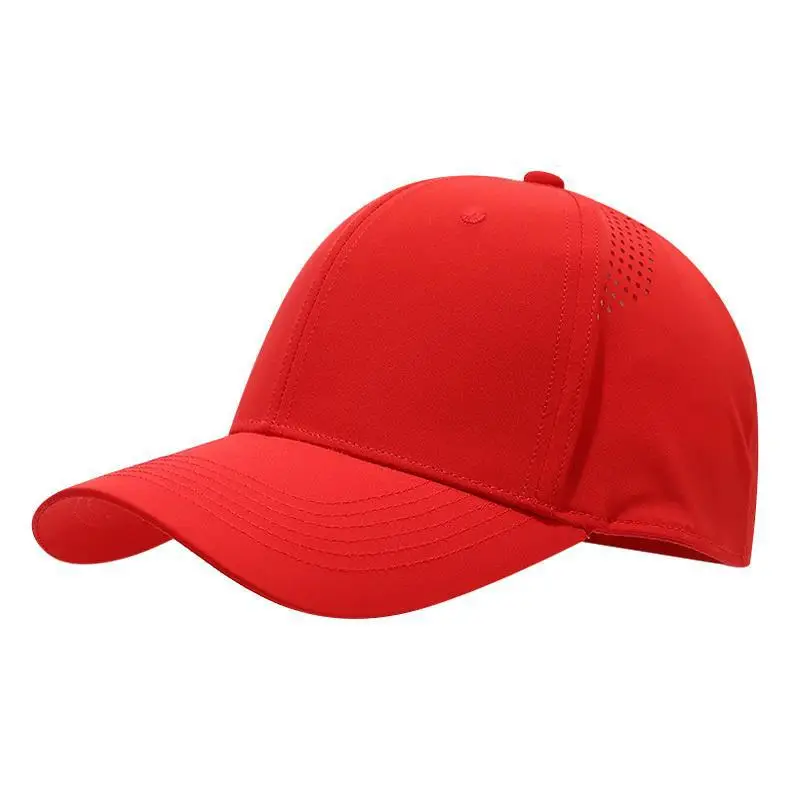 Men Black Baseball Cap Summer Breathable High-End - Image 5