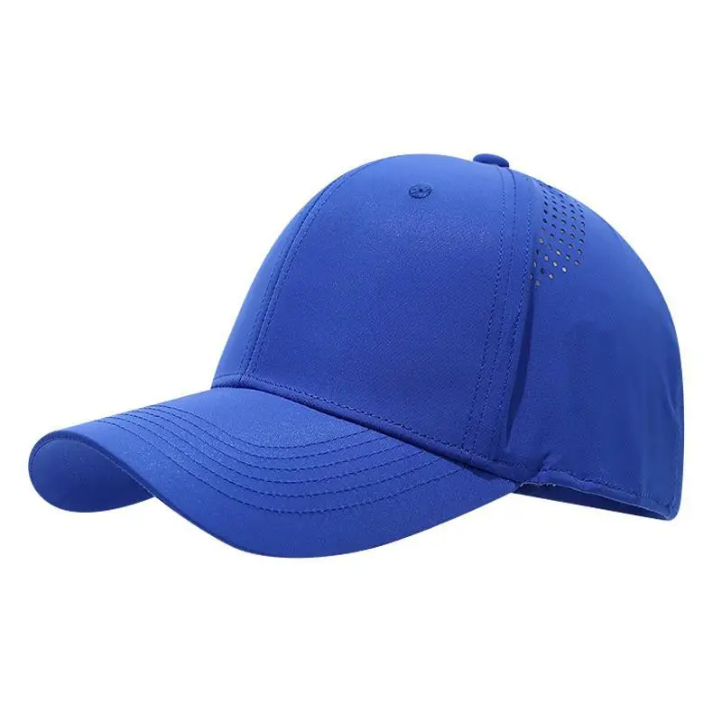 Men Black Baseball Cap Summer Breathable High-End - Image 8