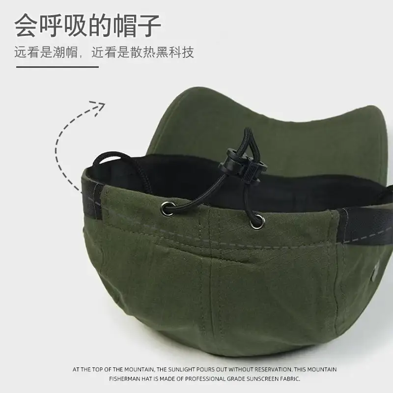 Breathable Mesh Baseball Cap with Adjustable Strap