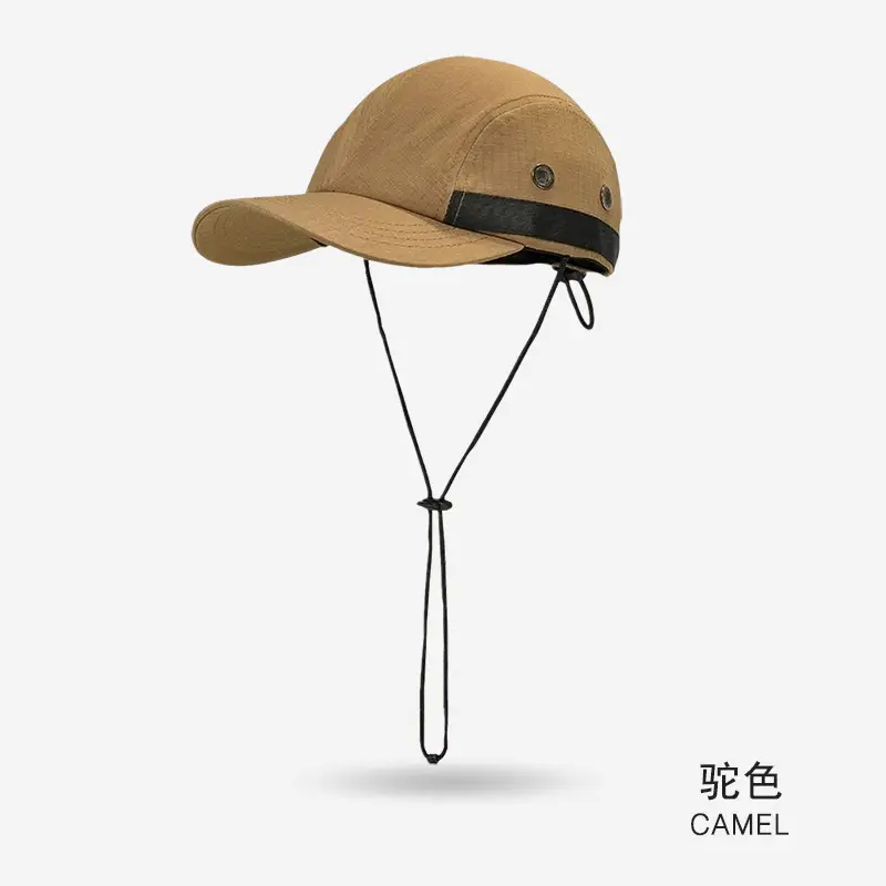 Breathable Mesh Baseball Cap with Adjustable Strap