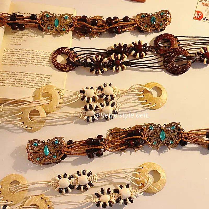 Bohemian Retro Woven Belt for Women - Image 6